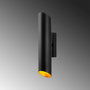 Opviq Cut - 11820 Lámpara de pared Negro y Oro